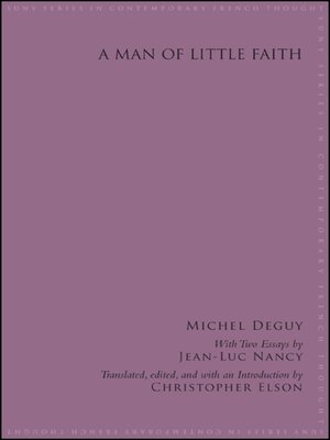 cover image of A Man of Little Faith